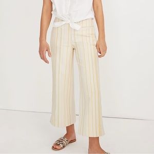 Madewell Wide Leg Crop Jeans